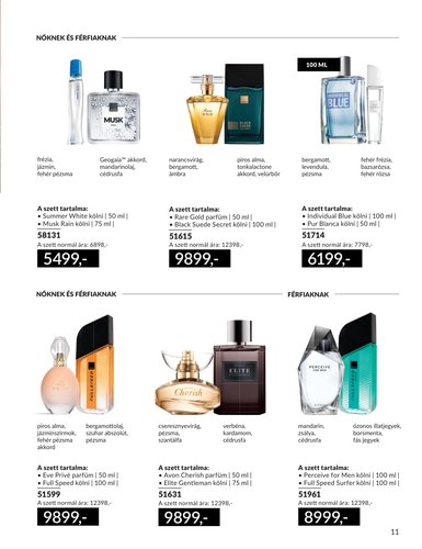 avon - Avon - Nőnapi katalógus akciós újság, érvényes 2026.02.01. - 2026.02.28. - page: 11