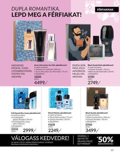 avon - Avon - Nőnapi katalógus akciós újság, érvényes 2026.02.01. - 2026.02.28. - page: 21