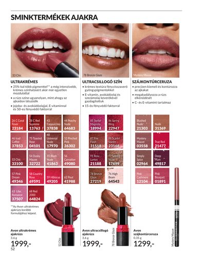 avon - Avon akciós újság, érvényes 2026.03.01. - 2026.03.31. - page: 52