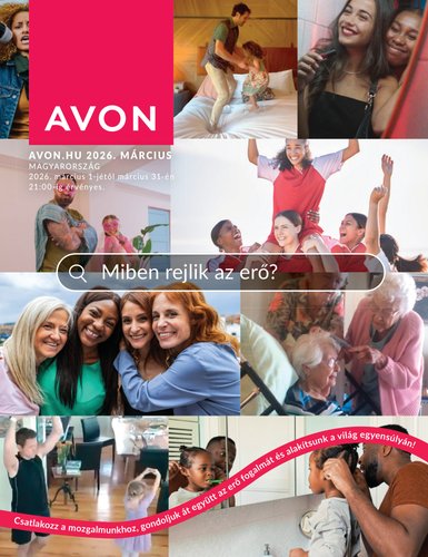avon - Avon akciós újság, érvényes 2026.03.01. - 2026.03.31. - page: 1