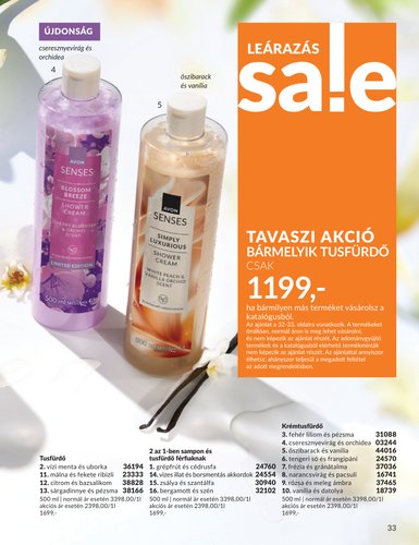 avon - Avon akciós újság, érvényes 2026.04.01. - 2026.04.30. - page: 33