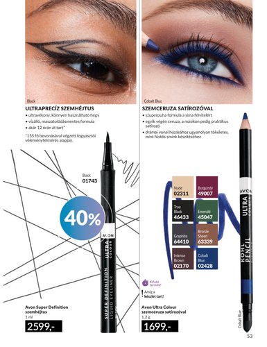 avon - Avon akciós újság, érvényes 2026.04.01. - 2026.04.30. - page: 53
