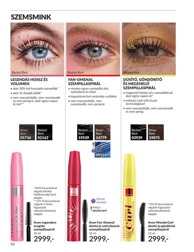 avon - Avon akciós újság, érvényes 2026.04.01. - 2026.04.30. - page: 50