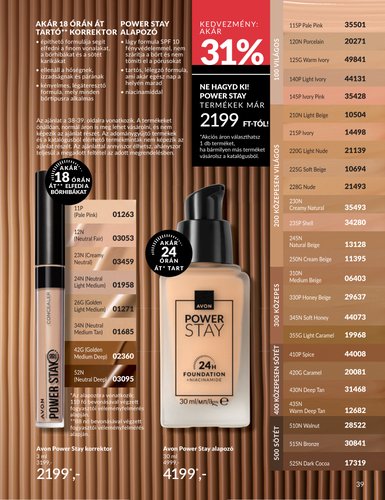 avon - Avon akciós újság, érvényes 2026.04.01. - 2026.04.30. - page: 39