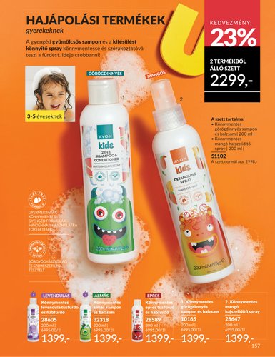 avon - Avon akciós újság, érvényes 2026.04.01. - 2026.04.30. - page: 157