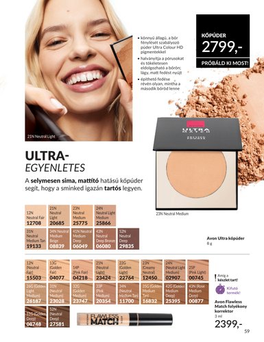 avon - Avon akciós újság, érvényes 2026.04.01. - 2026.04.30. - page: 59