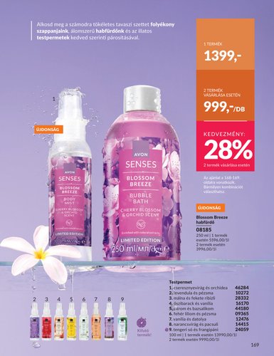 avon - Avon akciós újság, érvényes 2026.04.01. - 2026.04.30. - page: 169