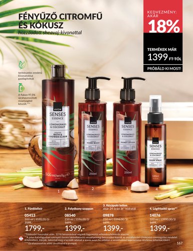 avon - Avon akciós újság, érvényes 2026.04.01. - 2026.04.30. - page: 167