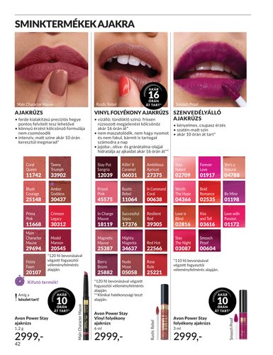 avon - Avon akciós újság, érvényes 2026.04.01. - 2026.04.30. - page: 42
