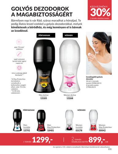 avon - Avon akciós újság, érvényes 2026.04.01. - 2026.04.30. - page: 151