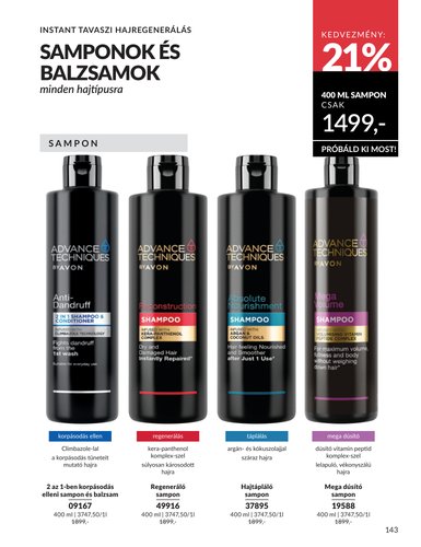 avon - Avon akciós újság, érvényes 2026.04.01. - 2026.04.30. - page: 143