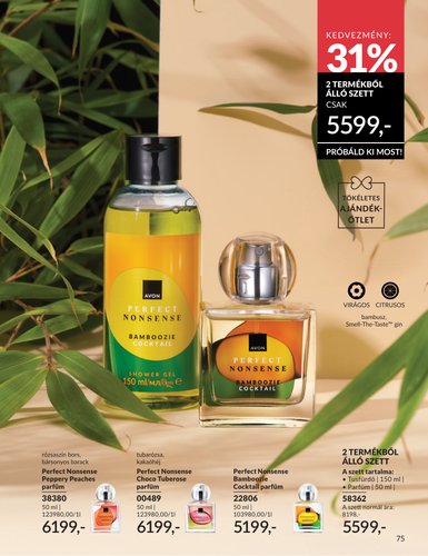 avon - Avon akciós újság, érvényes 2026.04.01. - 2026.04.30. - page: 75