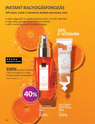 avon - Avon akciós újság, érvényes 2026.04.01. - 2026.04.30. - page: 106
