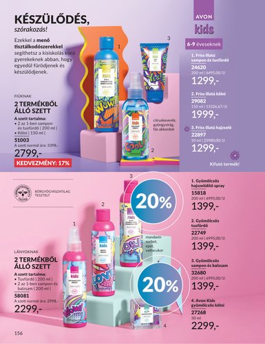 avon - Avon akciós újság, érvényes 2026.04.01. - 2026.04.30. - page: 156