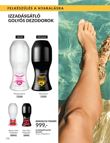 avon - Aktuális Avon szórólap érvényes péntektől 2026.05.01.-től vasárnaptól 2026.05.31.-ig - page: 170