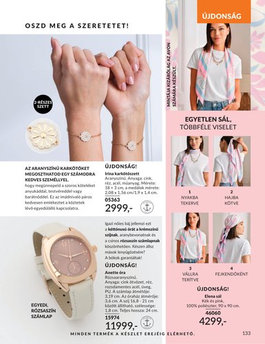 avon - Aktuális Avon szórólap érvényes péntektől 2026.05.01.-től vasárnaptól 2026.05.31.-ig - page: 133