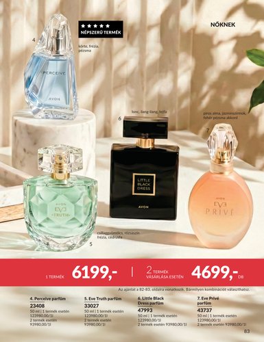 avon - Aktuális Avon szórólap érvényes péntektől 2026.05.01.-től vasárnaptól 2026.05.31.-ig - page: 83