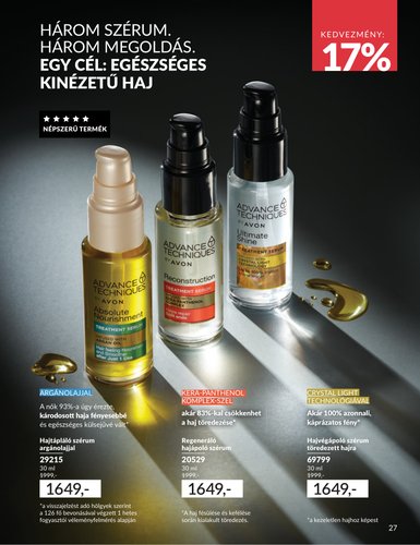 avon - Aktuális Avon szórólap érvényes péntektől 2026.05.01.-től vasárnaptól 2026.05.31.-ig - page: 27
