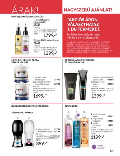 avon - Aktuális Avon szórólap érvényes péntektől 2026.05.01.-től vasárnaptól 2026.05.31.-ig - page: 167