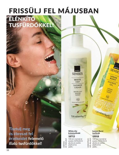 avon - Aktuális Avon szórólap érvényes péntektől 2026.05.01.-től vasárnaptól 2026.05.31.-ig - page: 18