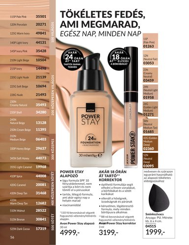 avon - Aktuális Avon szórólap érvényes péntektől 2026.05.01.-től vasárnaptól 2026.05.31.-ig - page: 56