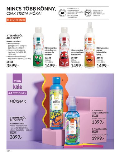 avon - Aktuális Avon szórólap érvényes péntektől 2026.05.01.-től vasárnaptól 2026.05.31.-ig - page: 158
