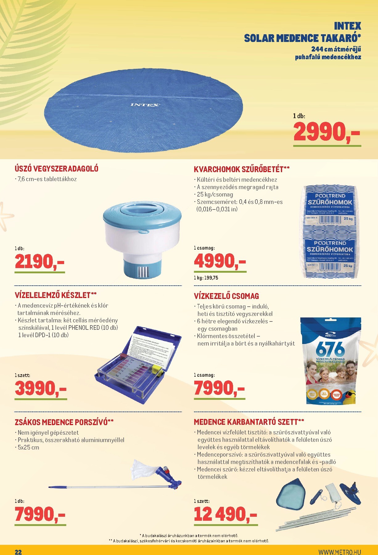 metro - A jövőbeli Metro - Nyári katalógus akciós újság szerdától 2026.07.01.-tól péntektől 2026.07.31.-ig érvényes. - page: 22