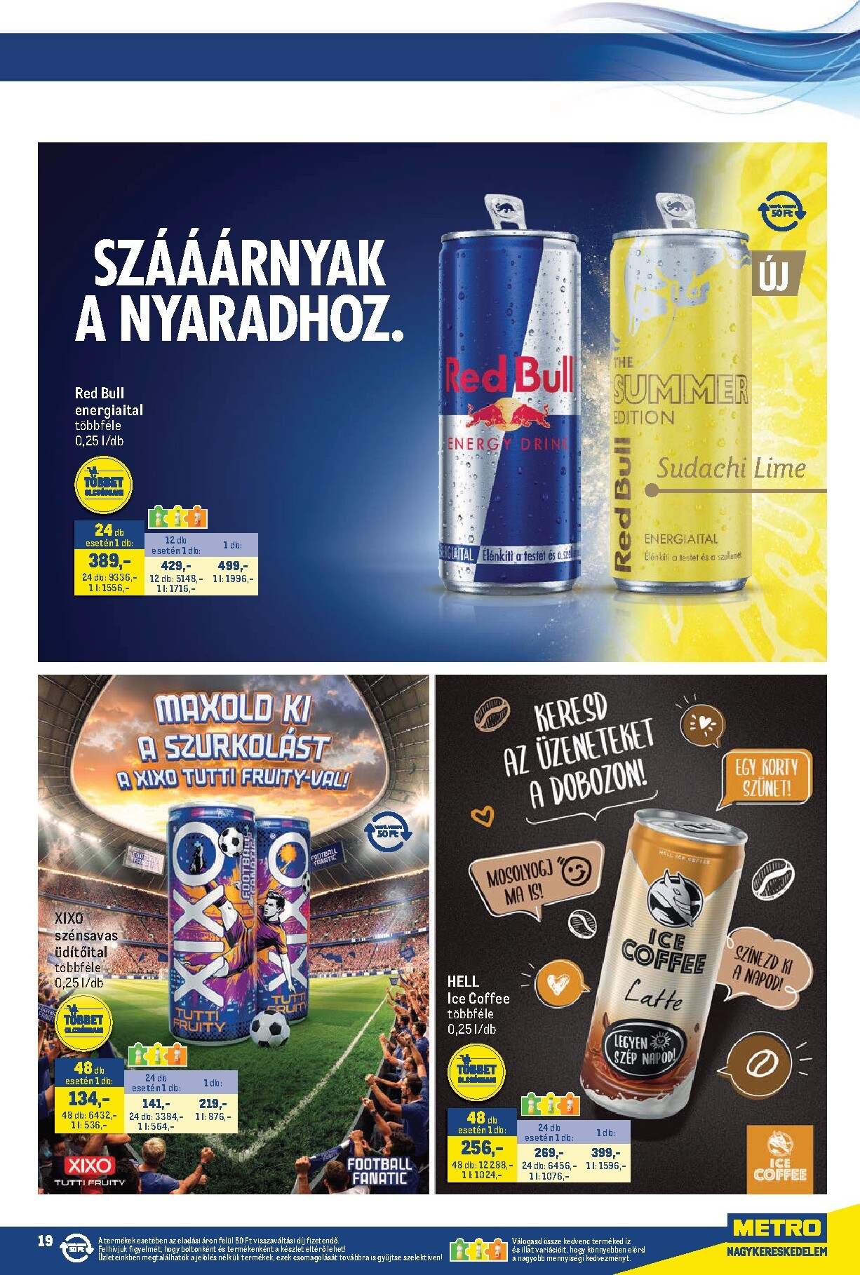 metro - A jövőbeli Metro - Márkák katalógus akciós újság szerdától 2026.07.01.-tól szerdától 2026.07.15.-ig érvényes. - page: 19
