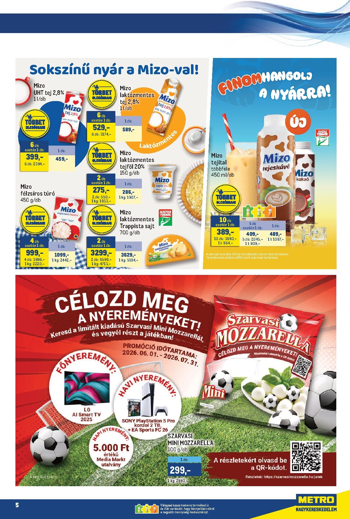 metro - A jövőbeli Metro - Márkák katalógus akciós újság szerdától 2026.07.01.-tól szerdától 2026.07.15.-ig érvényes. - page: 5