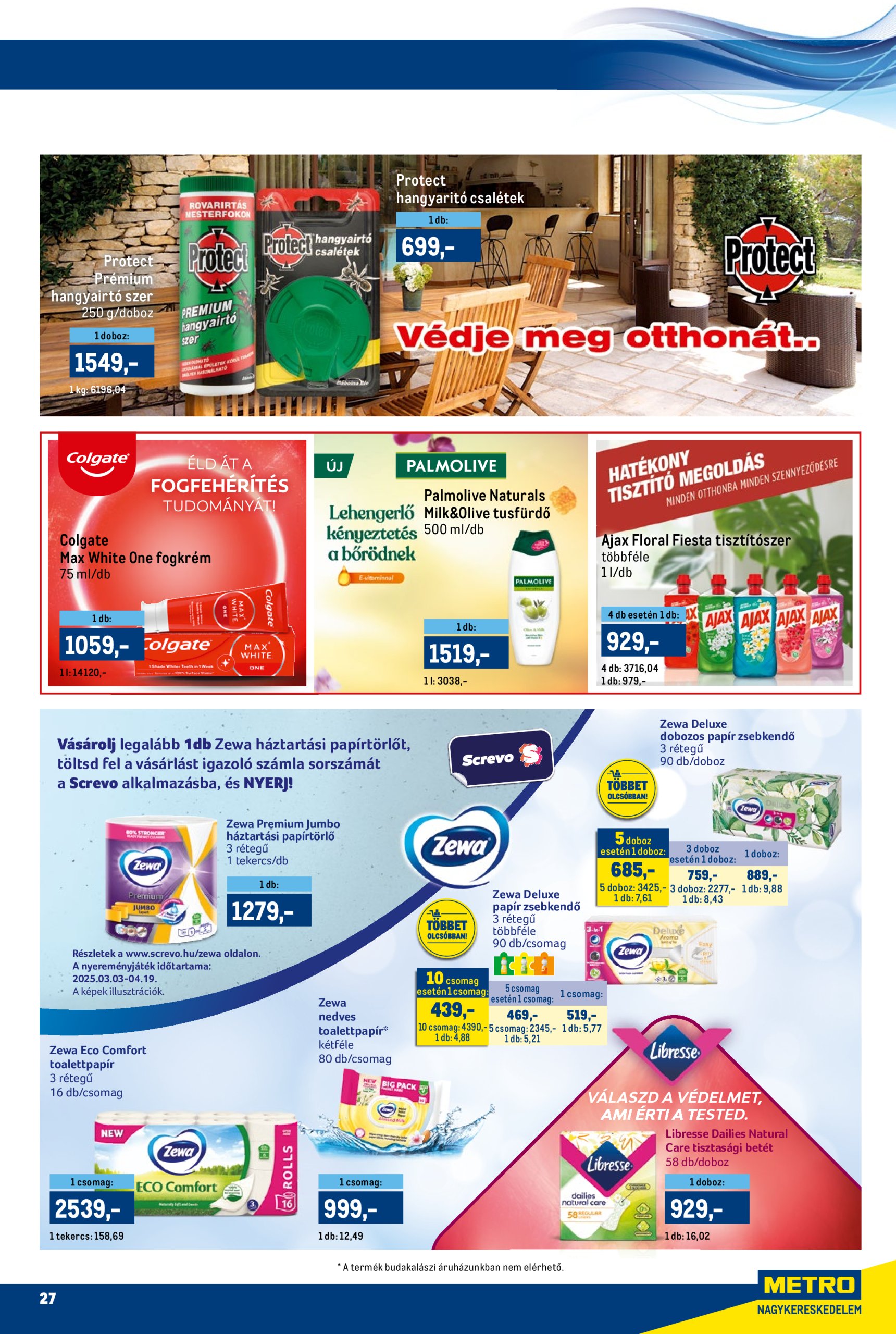 metro - Metro akciós újság, érvényes 04.01. - 04.17. - page: 27