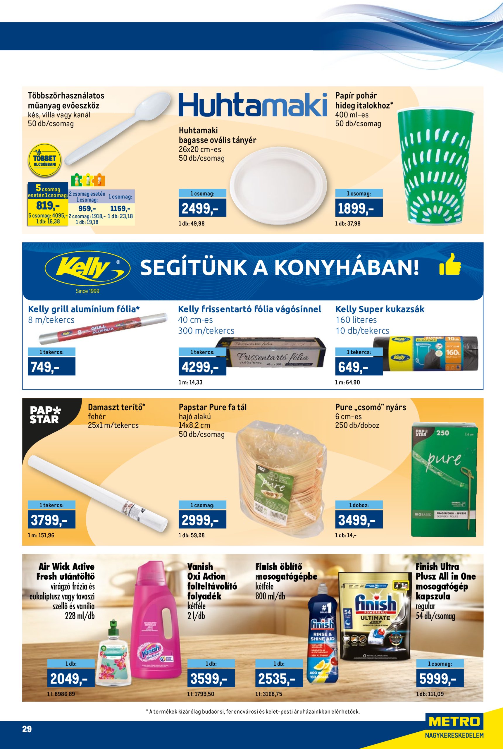 metro - Metro akciós újság, érvényes 04.01. - 04.17. - page: 29