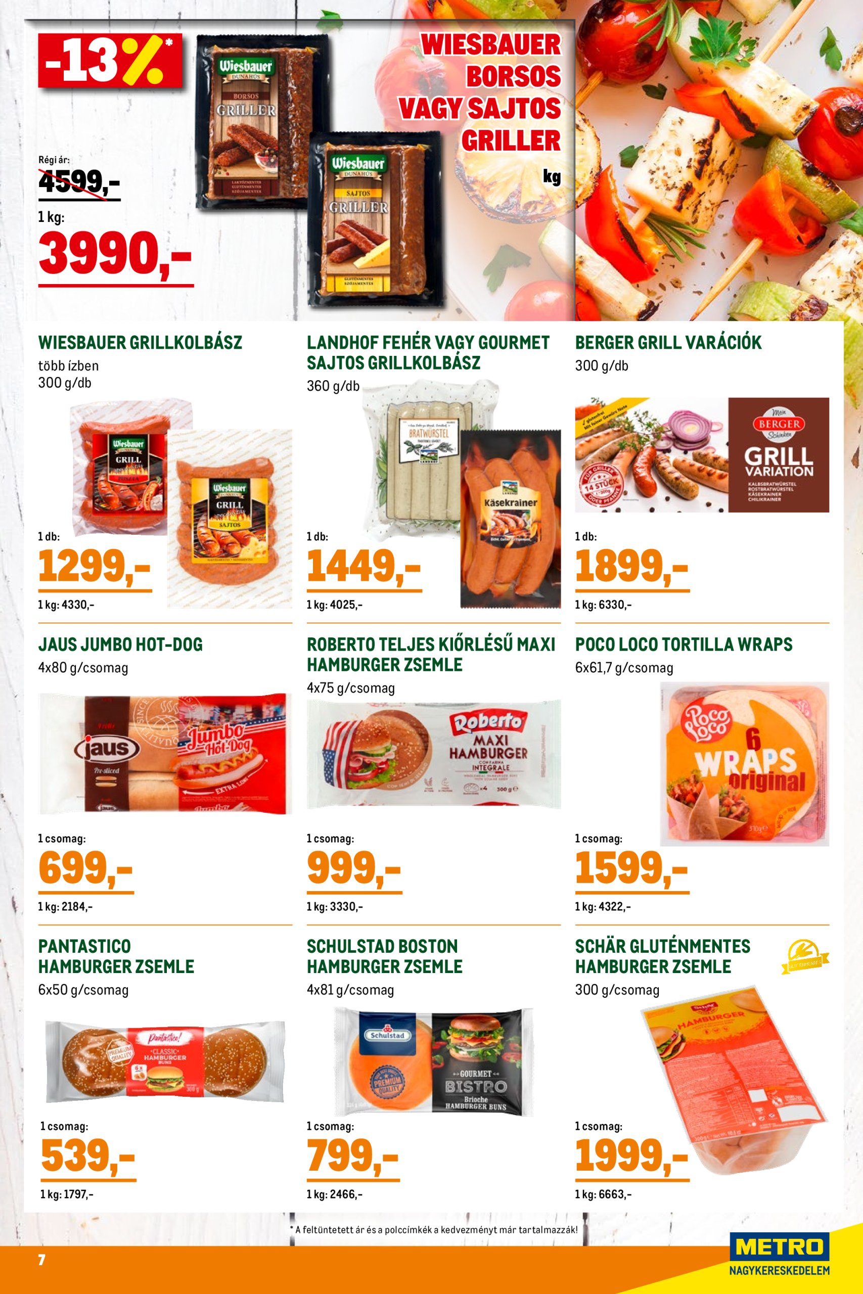 metro - Metro - Indul a grillszezon! 2025/04 akciós újság, érvényes 04.01. - 04.30. - page: 7