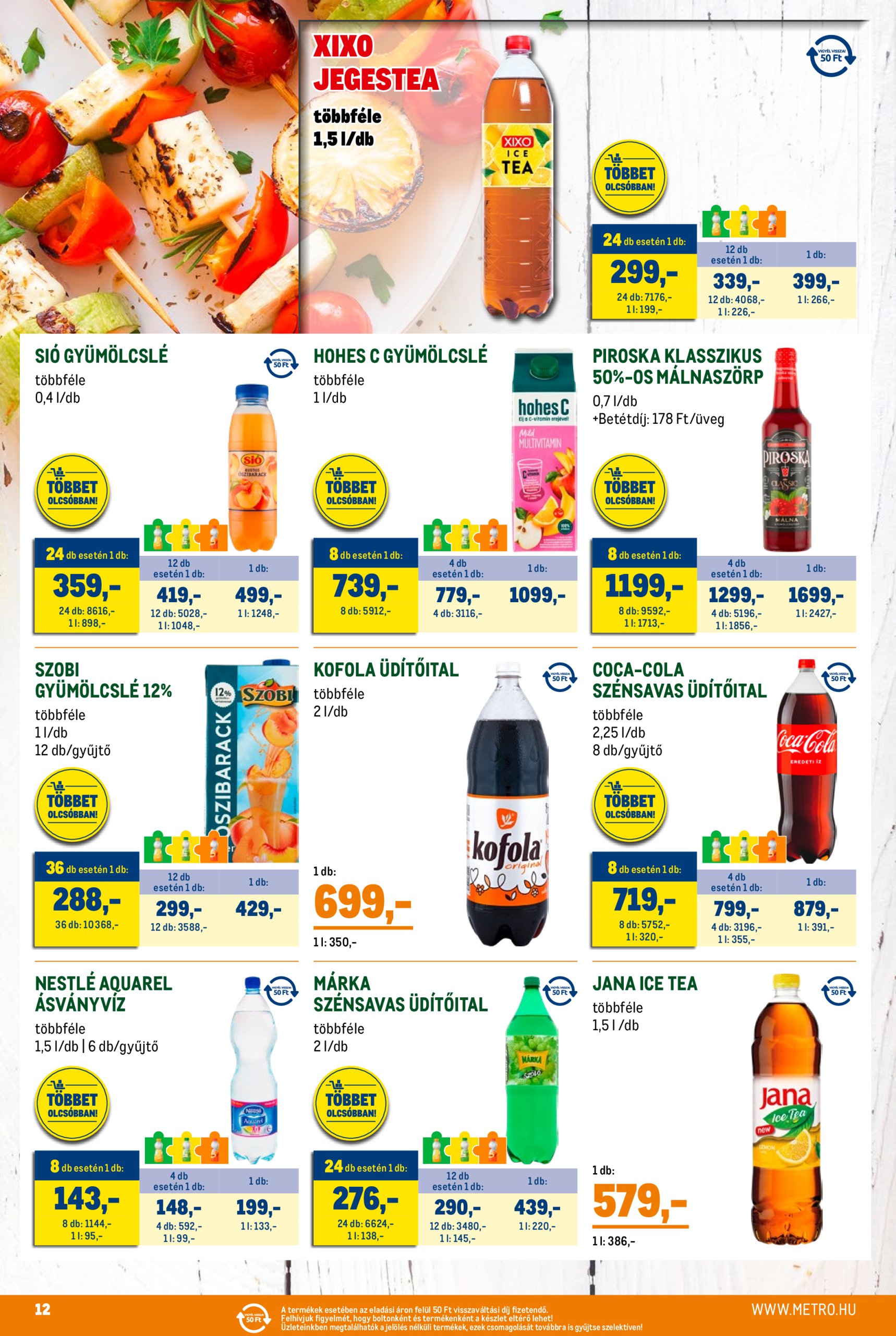 metro - Metro - Indul a grillszezon! 2025/04 akciós újság, érvényes 04.01. - 04.30. - page: 12