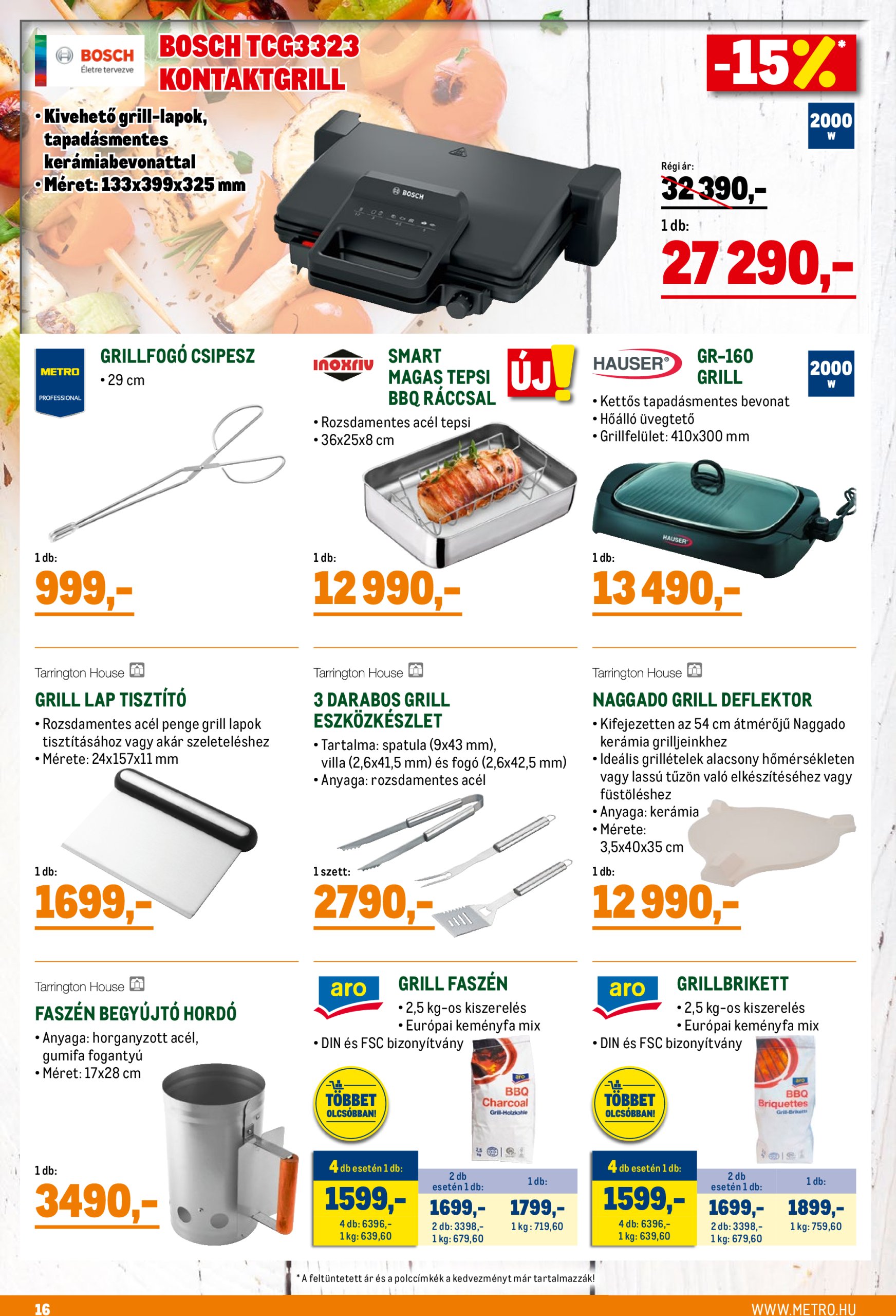 metro - Metro - Indul a grillszezon! 2025/04 akciós újság, érvényes 04.01. - 04.30. - page: 16