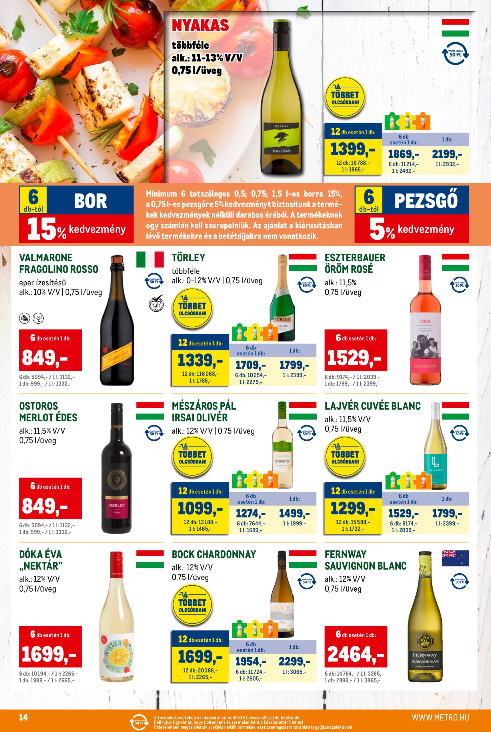 metro - Metro - Indul a grillszezon! 2025/04 akciós újság, érvényes 04.01. - 04.30. - page: 14