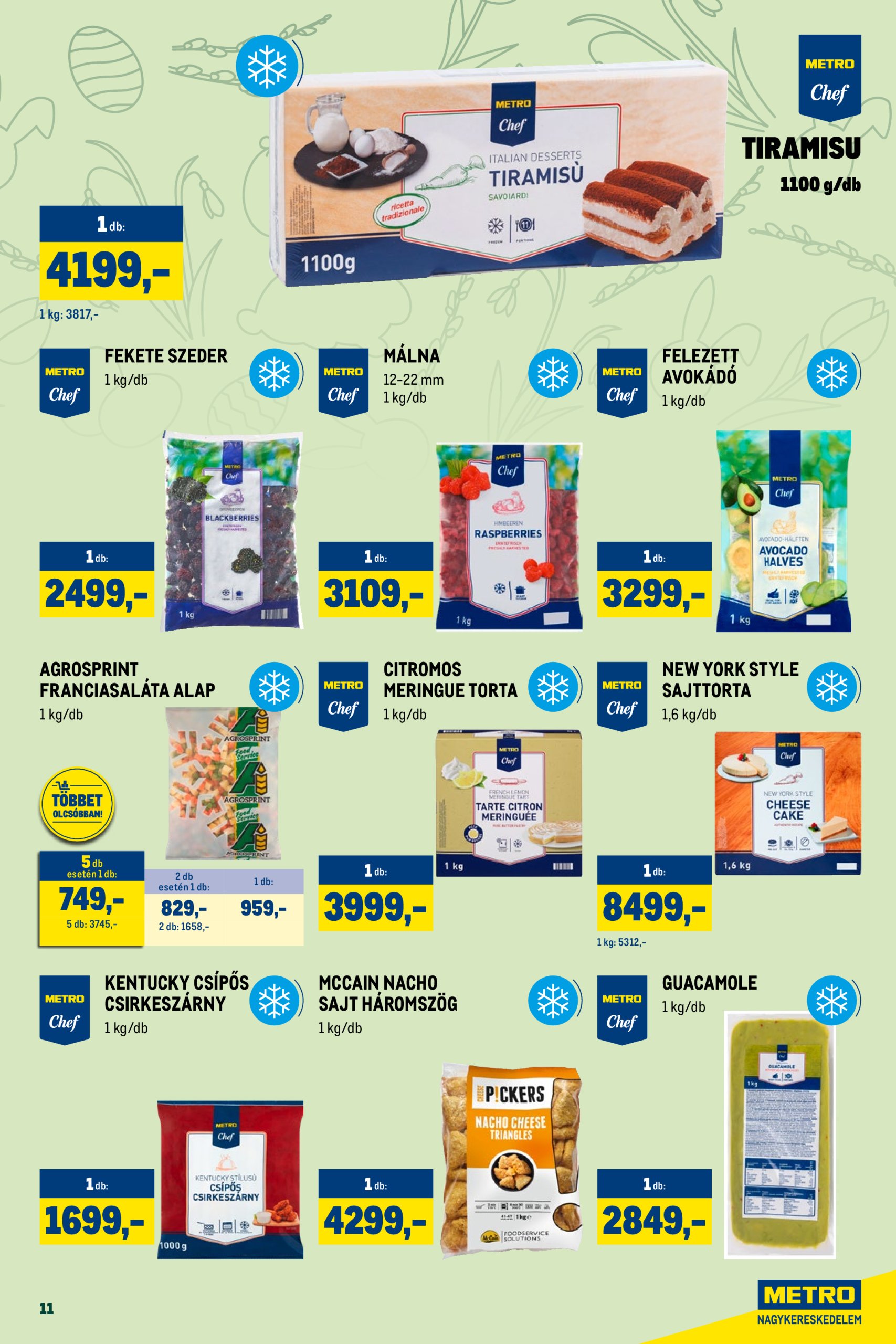 metro - Metro - Húsvéti Magazin 2025/04 akciós újság, érvényes 04.01. - 04.30. - page: 11