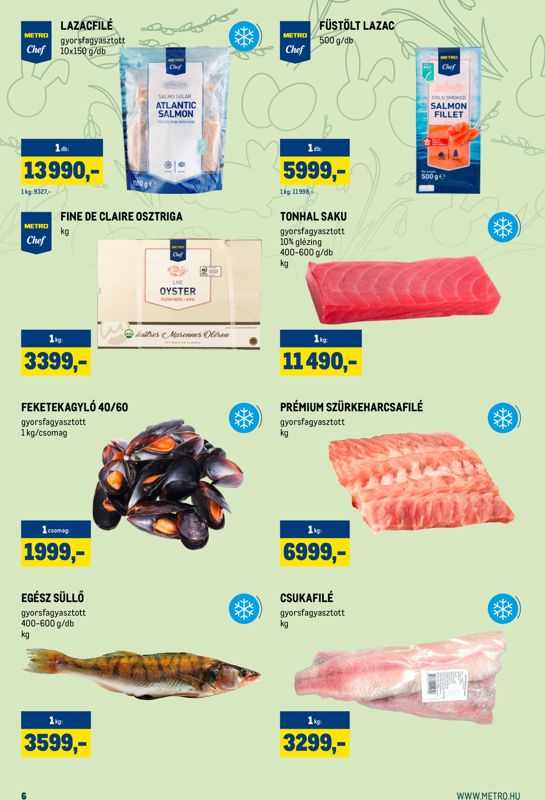 metro - Metro - Húsvéti Magazin 2025/04 akciós újság, érvényes 04.01. - 04.30. - page: 6