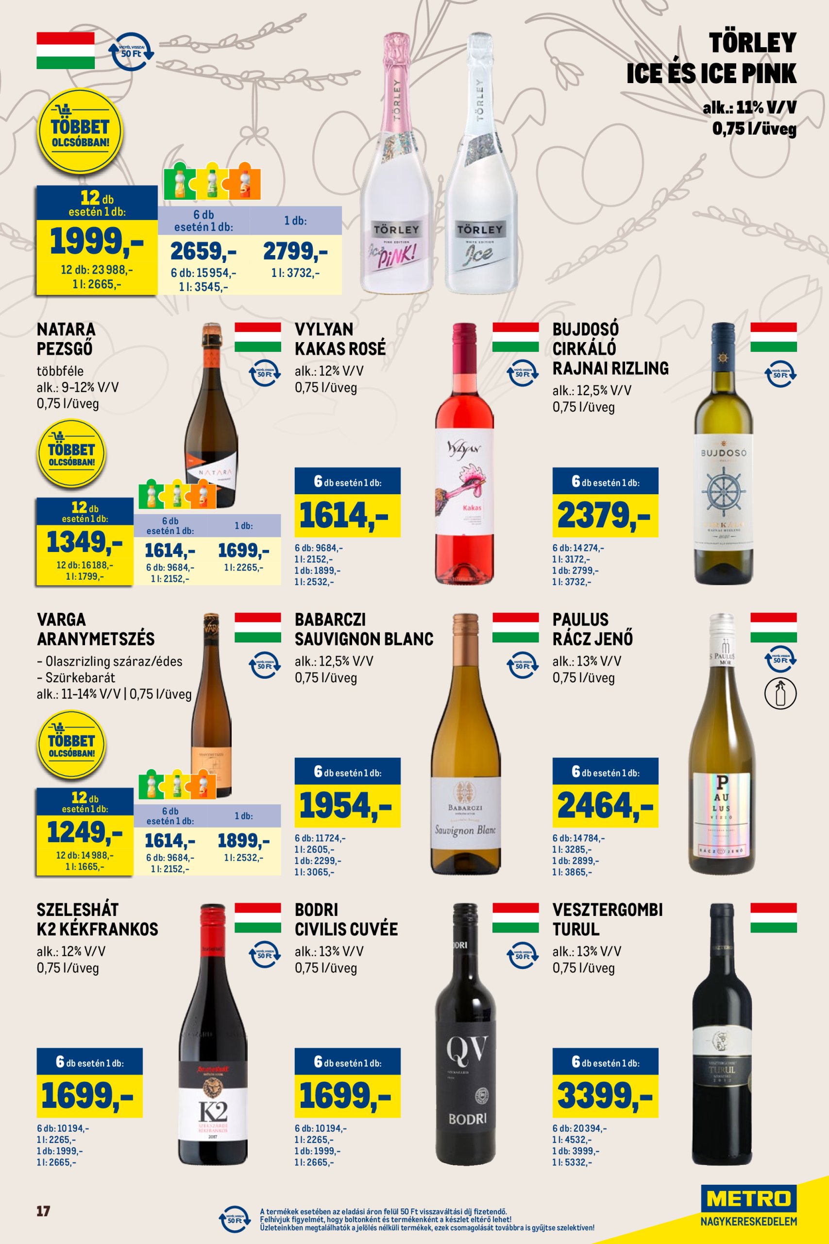 metro - Metro - Húsvéti Magazin 2025/04 akciós újság, érvényes 04.01. - 04.30. - page: 17