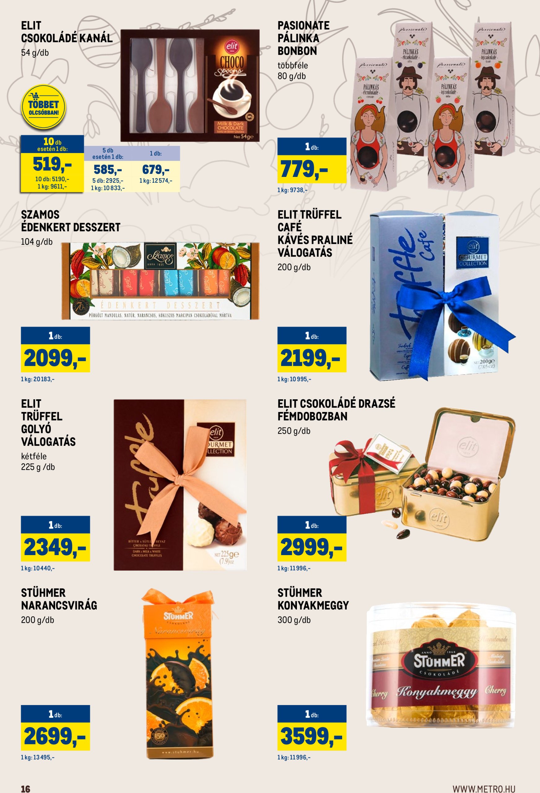 metro - Metro - Húsvéti Magazin 2025/04 akciós újság, érvényes 04.01. - 04.30. - page: 16