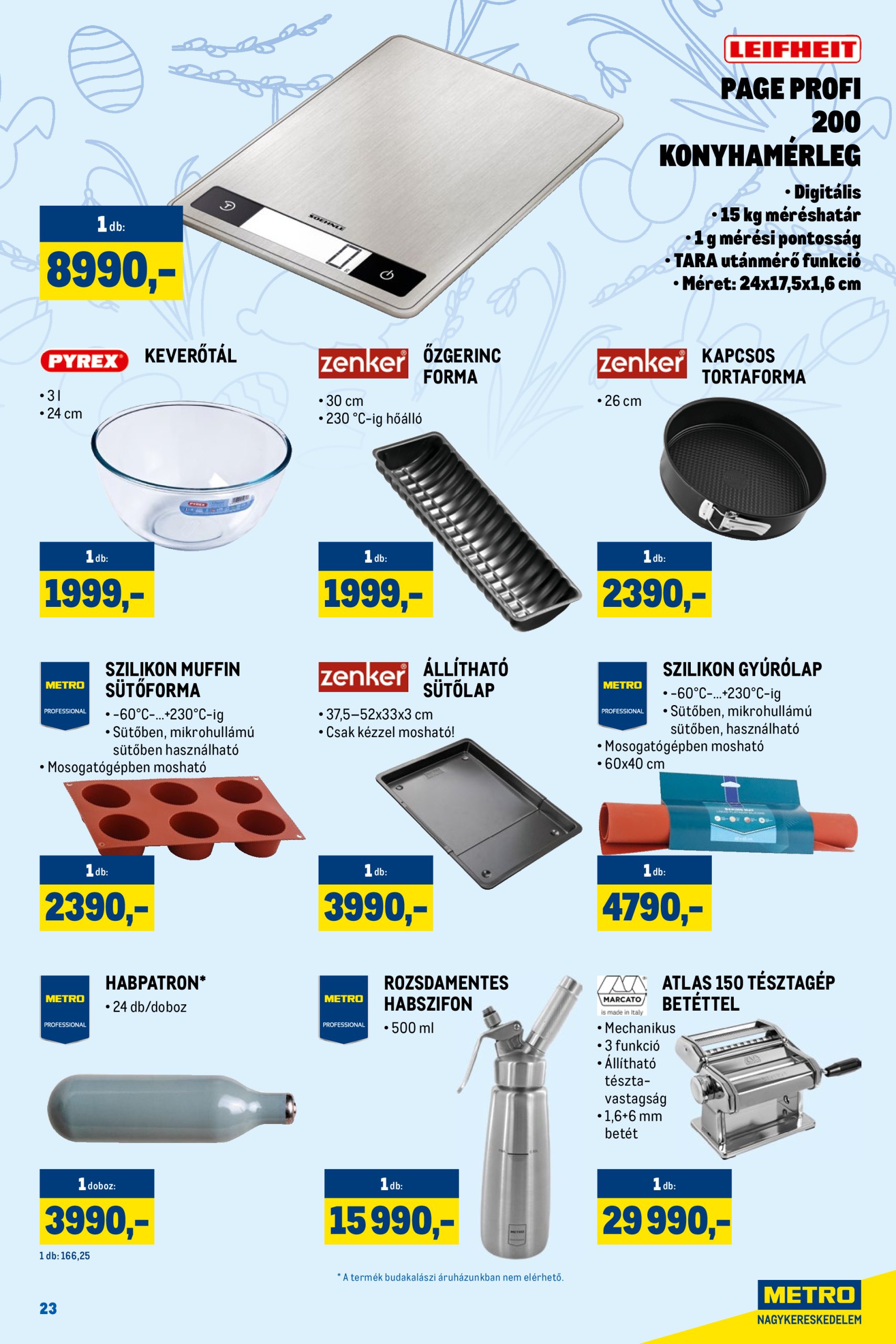 metro - Metro - Húsvéti Magazin 2025/04 akciós újság, érvényes 04.01. - 04.30. - page: 23