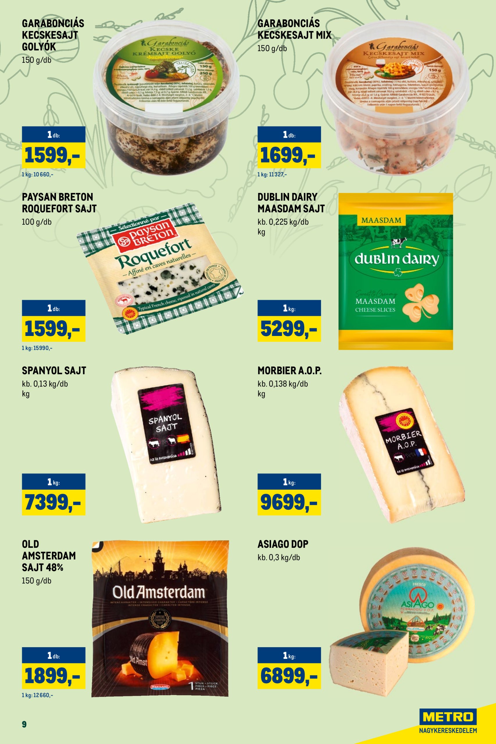 metro - Metro - Húsvéti Magazin 2025/04 akciós újság, érvényes 04.01. - 04.30. - page: 9