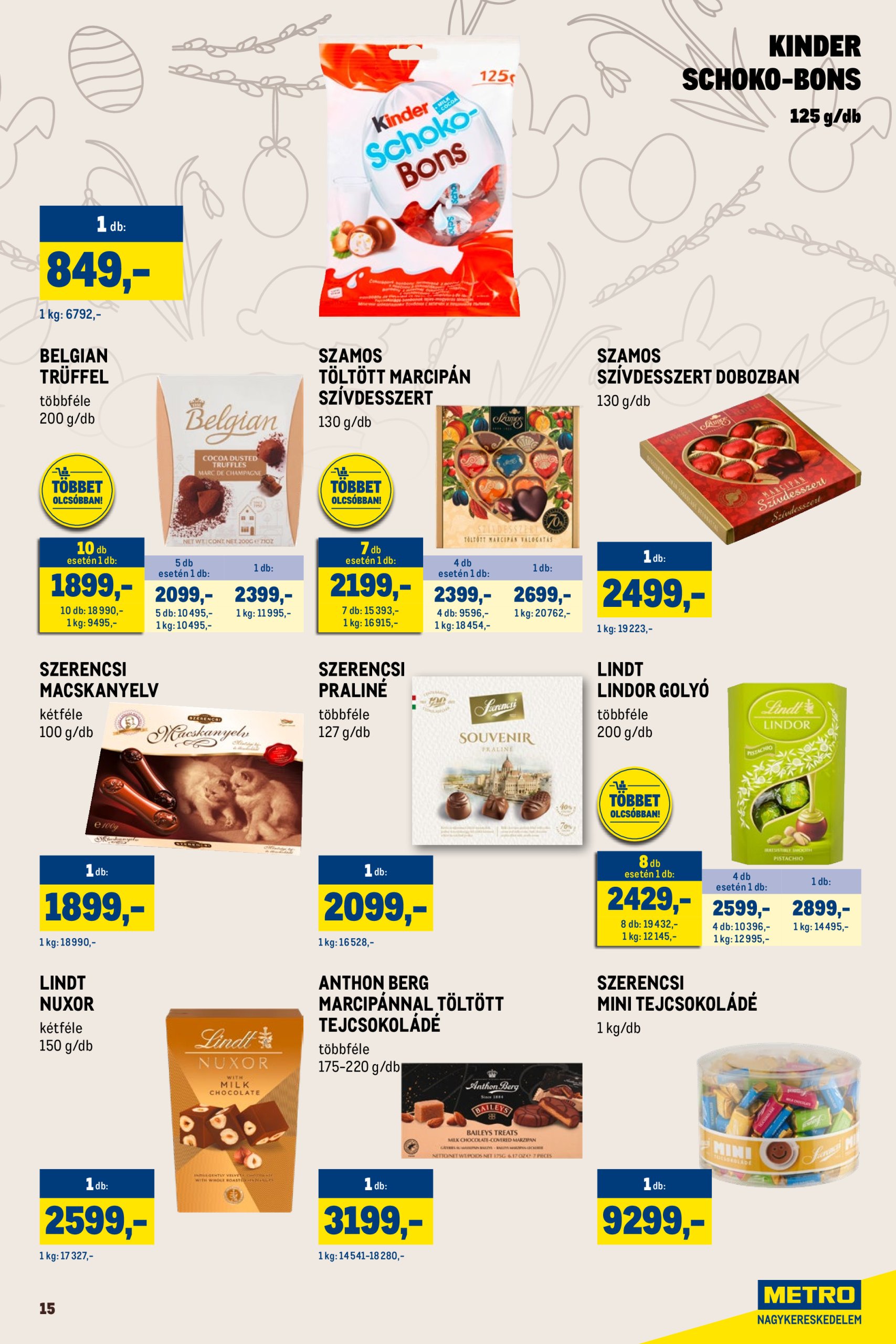 metro - Metro - Húsvéti Magazin 2025/04 akciós újság, érvényes 04.01. - 04.30. - page: 15
