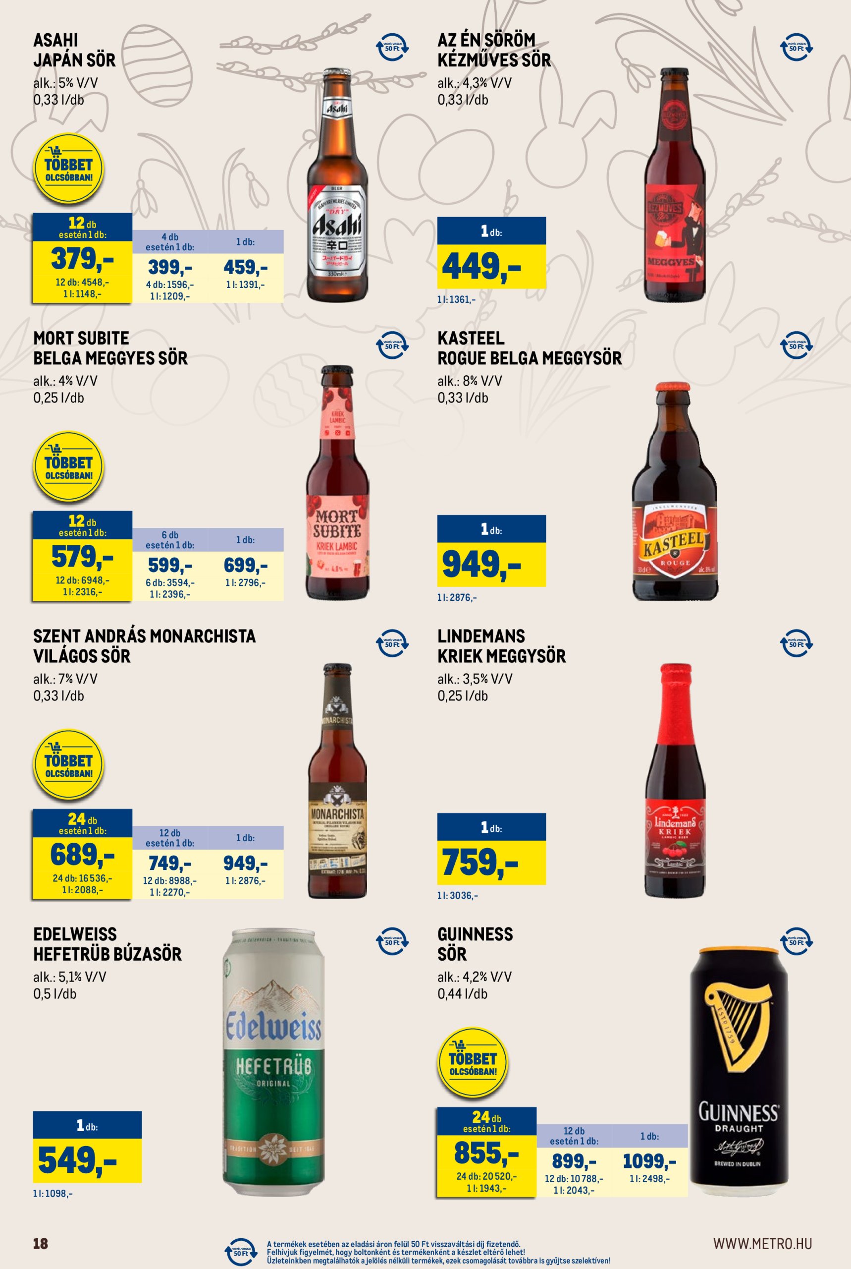 metro - Metro - Húsvéti Magazin 2025/04 akciós újság, érvényes 04.01. - 04.30. - page: 18