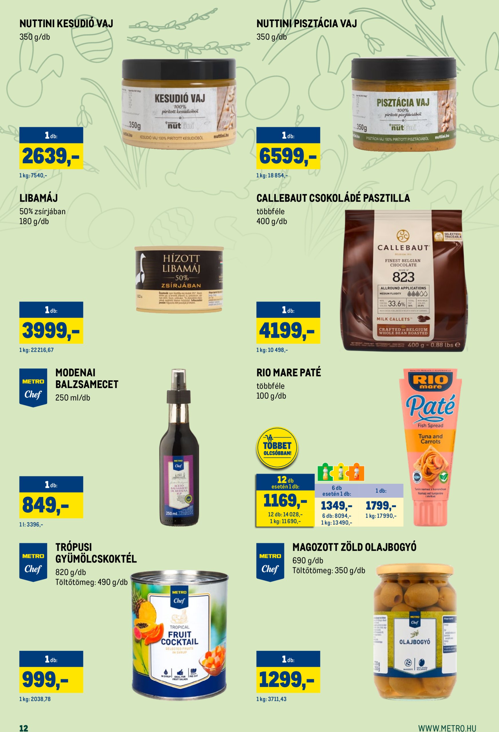 metro - Metro - Húsvéti Magazin 2025/04 akciós újság, érvényes 04.01. - 04.30. - page: 12