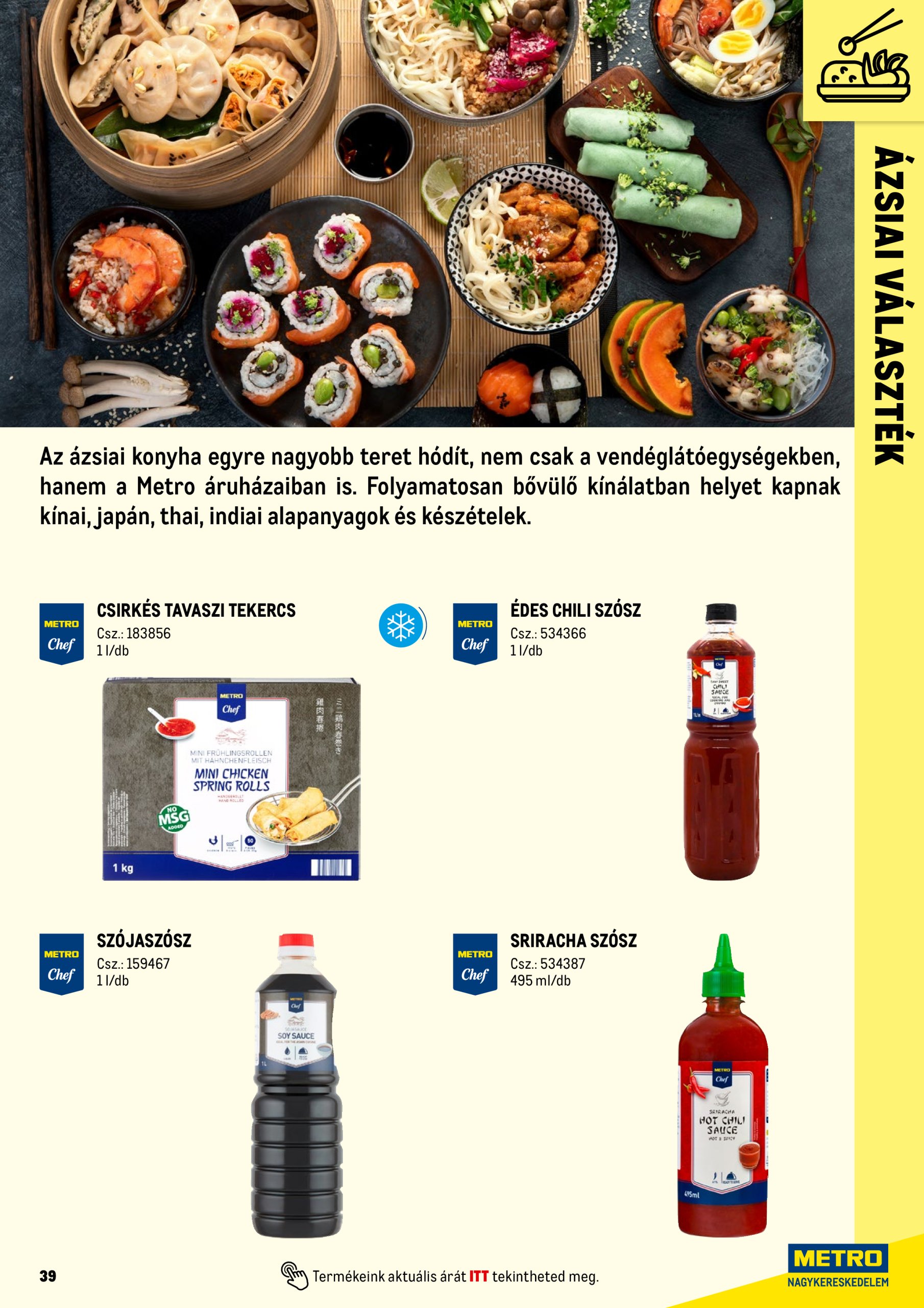 metro - Metro - Professzionális termékek akciós újság, érvényes 06.01. - 06.30. - page: 39