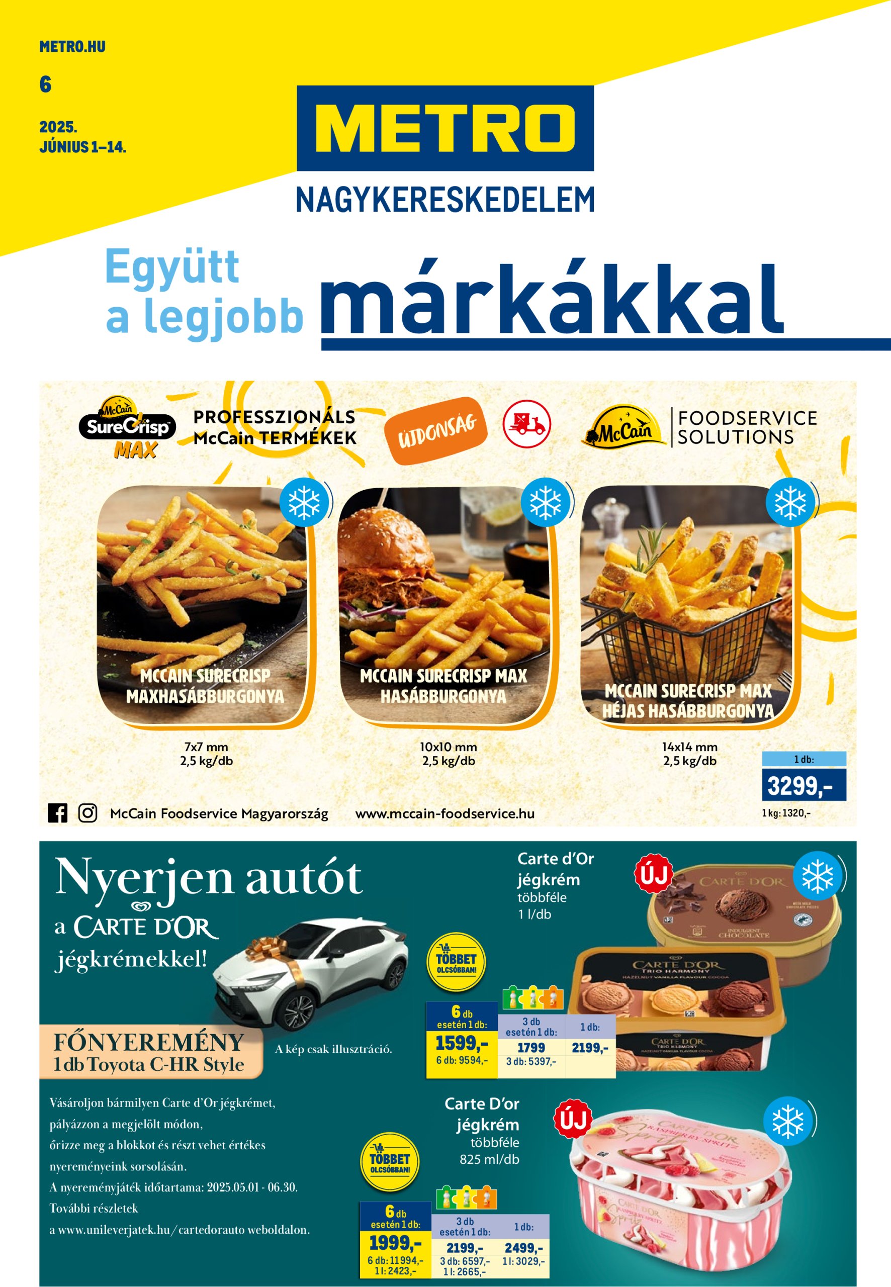 metro - Metro - Márkák katalógus akciós újság, érvényes 06.01. - 06.14. - page: 1