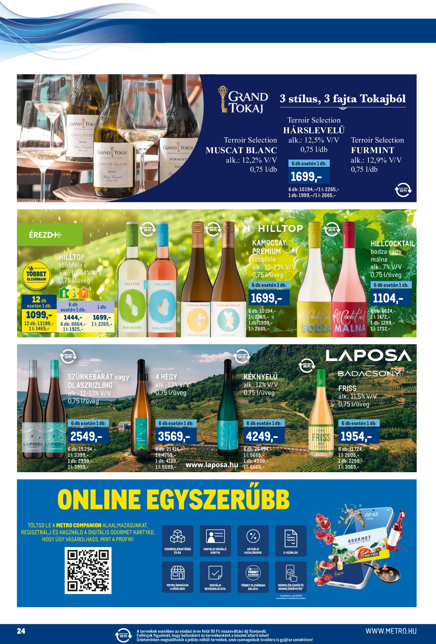 metro - Metro - Márkák katalógus akciós újság, érvényes 06.01. - 06.14. - page: 24