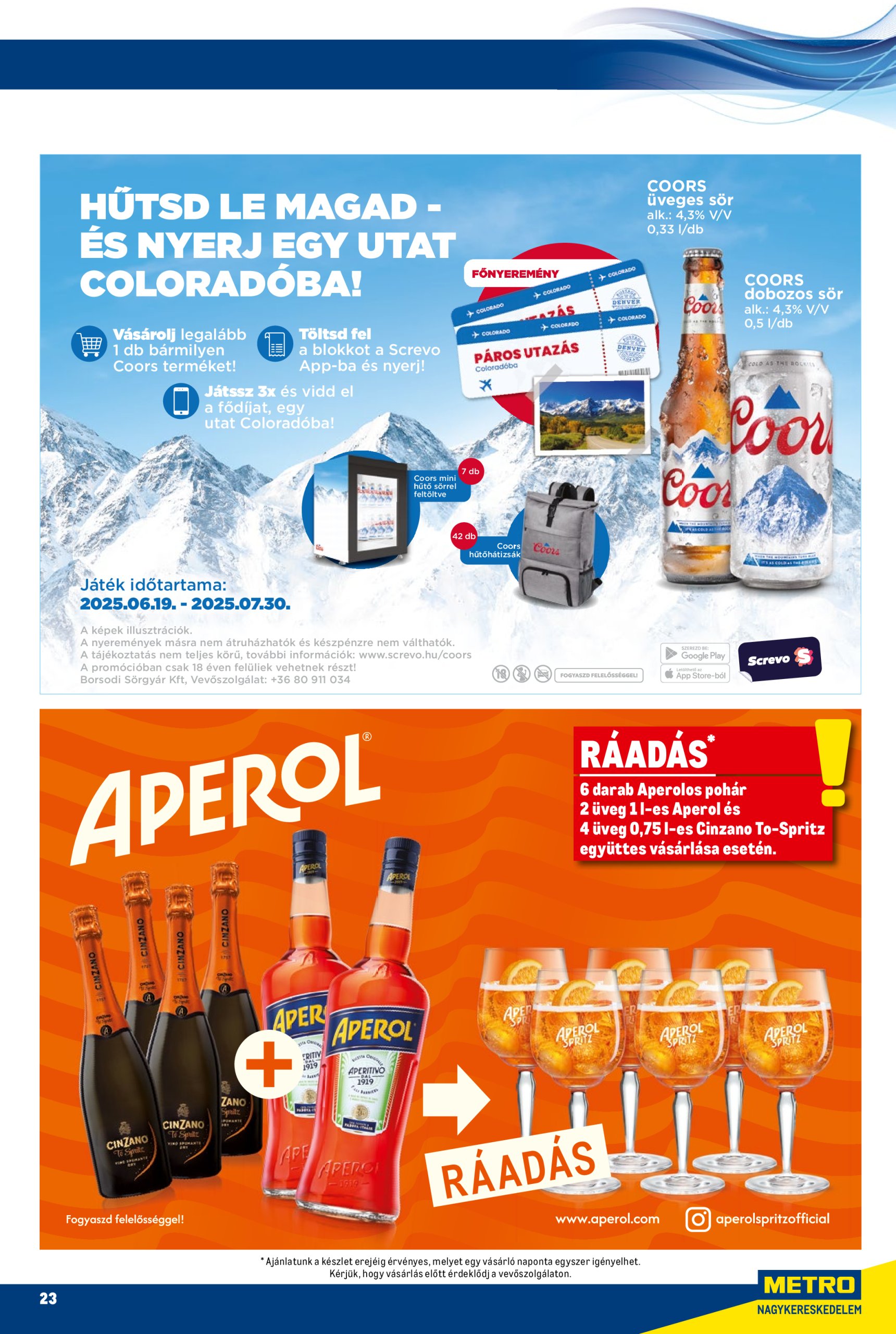 metro - Metro - Márkák katalógus akciós újság, érvényes 07.01. - 07.14. - page: 23