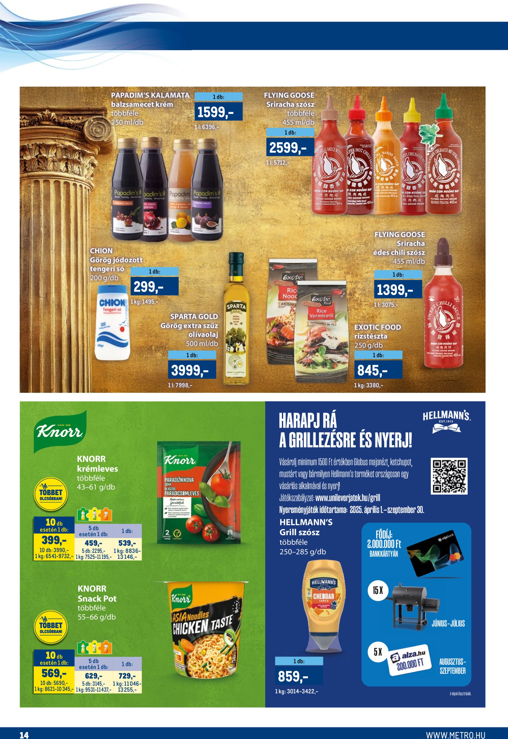 metro - Metro - Márkák katalógus akciós újság, érvényes 07.01. - 07.14. - page: 14
