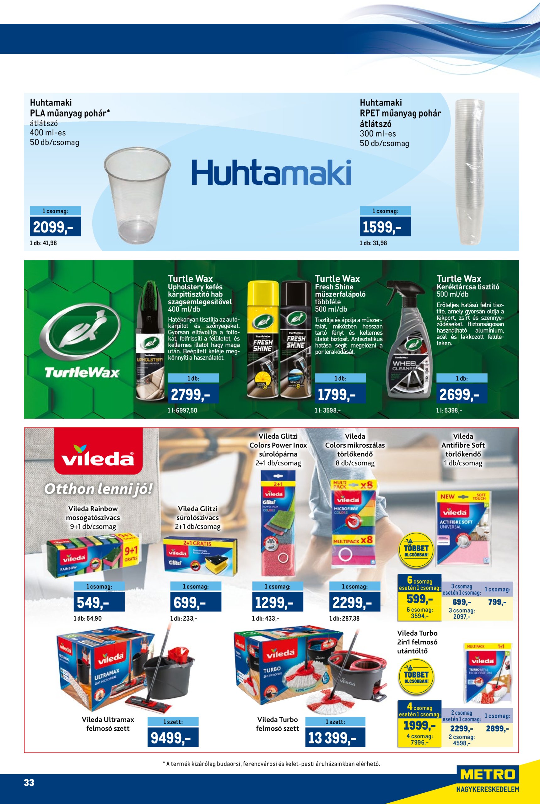 metro - Metro - Márkák katalógus akciós újság, érvényes 07.01. - 07.14. - page: 33